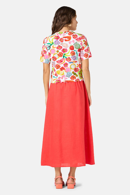 Gorman NZ - Antipasto Print Crop Tee - print