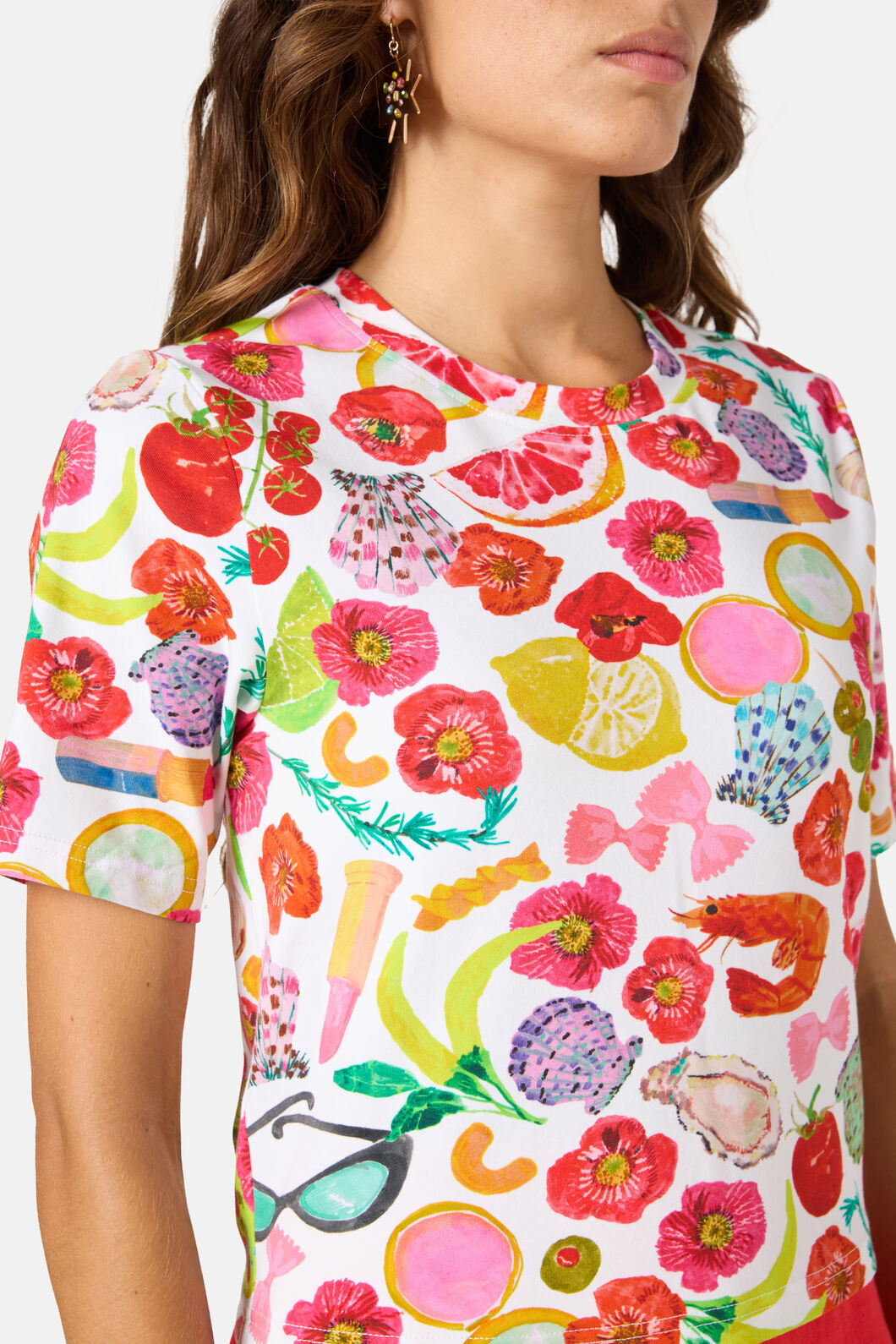 Gorman NZ - Antipasto Print Crop Tee - print