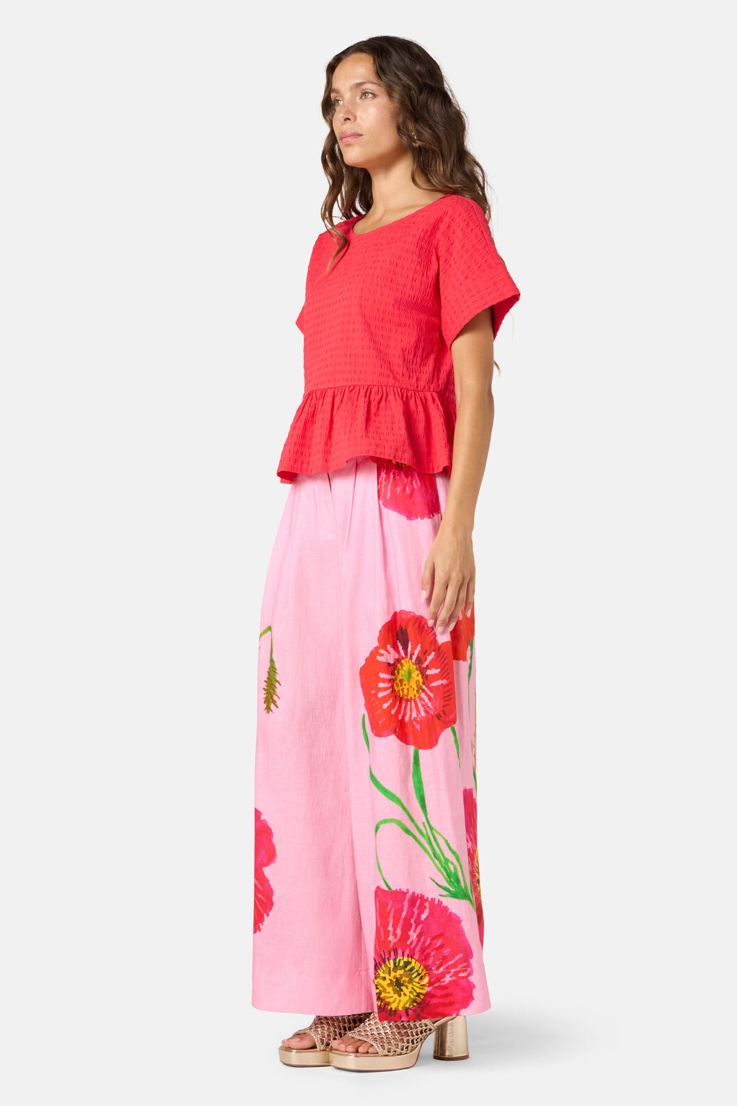 Gorman NZ - Tomato Cotton Top - red