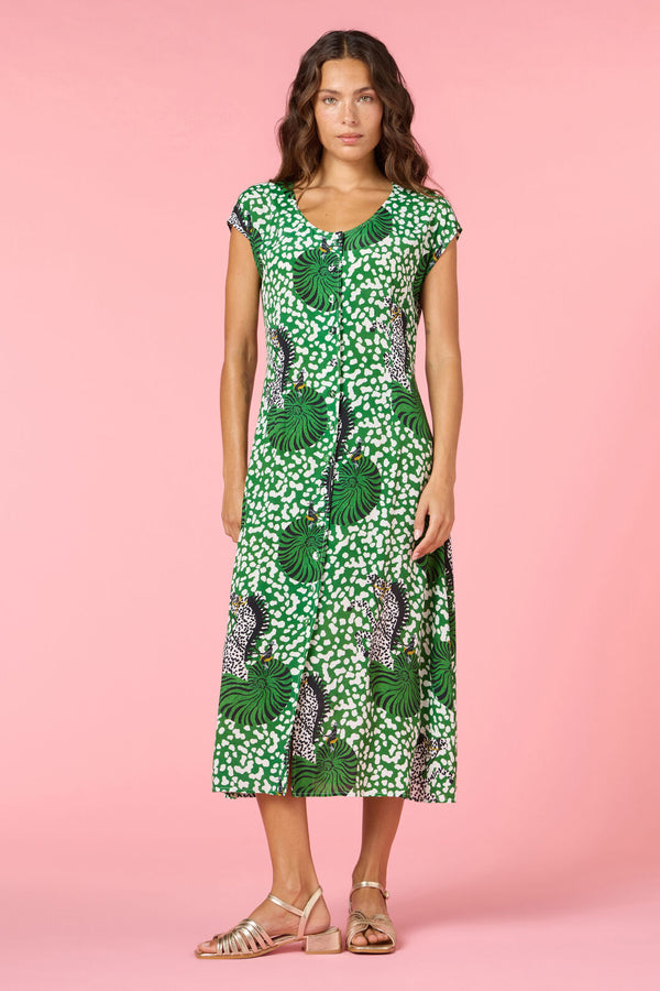 Gorman NZ - Seahorse Tailored Midi Dress - print