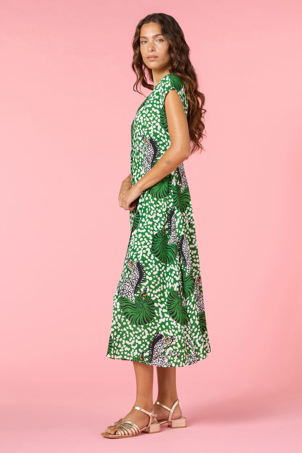 Gorman NZ - Seahorse Tailored Midi Dress - print