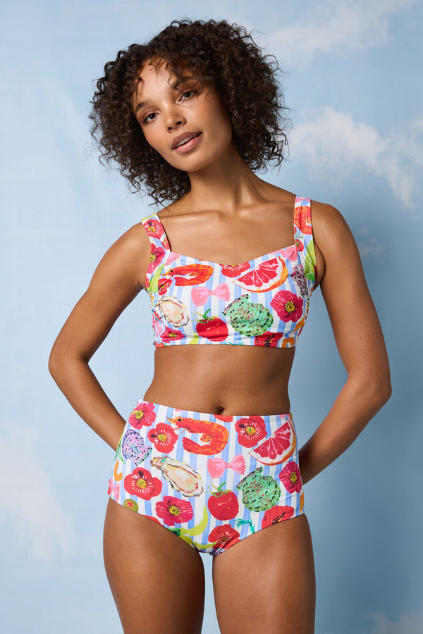 Gorman NZ - Antipasto Print Bikini Top - print
