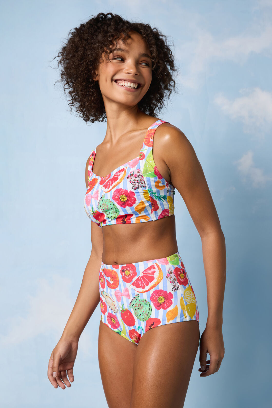 Gorman NZ - Antipasto Print Bikini Top - print