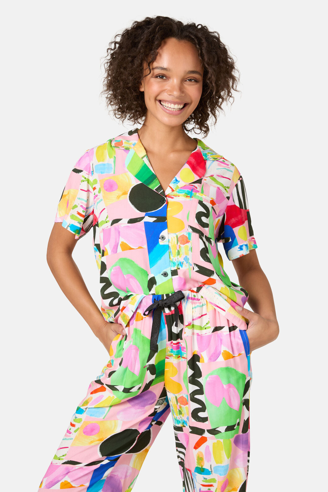 Gorman NZ - Celebrate PJ Pants Set - print