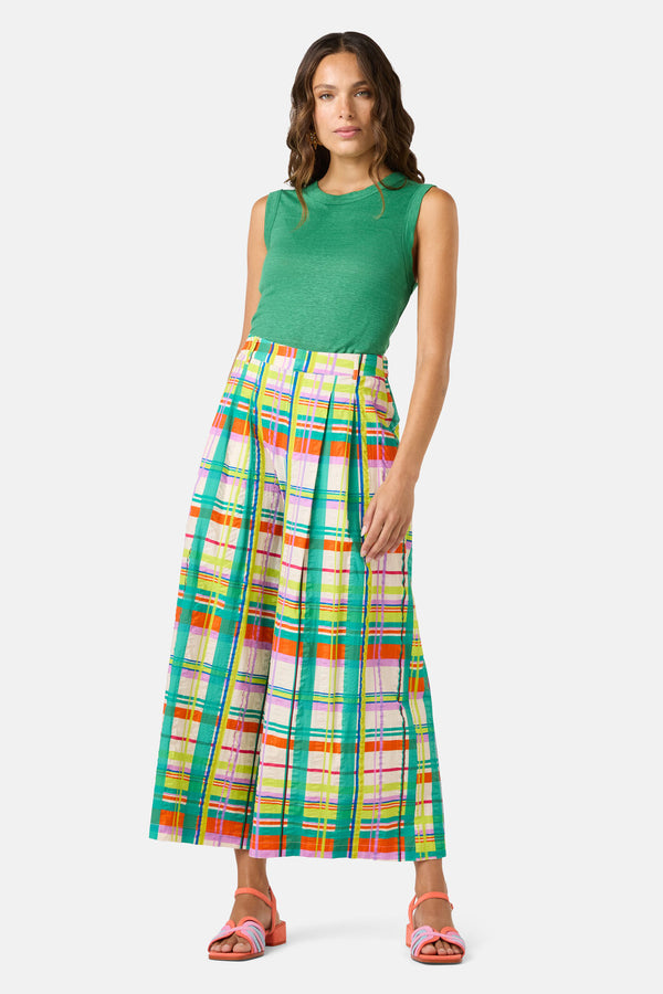 Gorman NZ - Geo Pop Check Skort - print