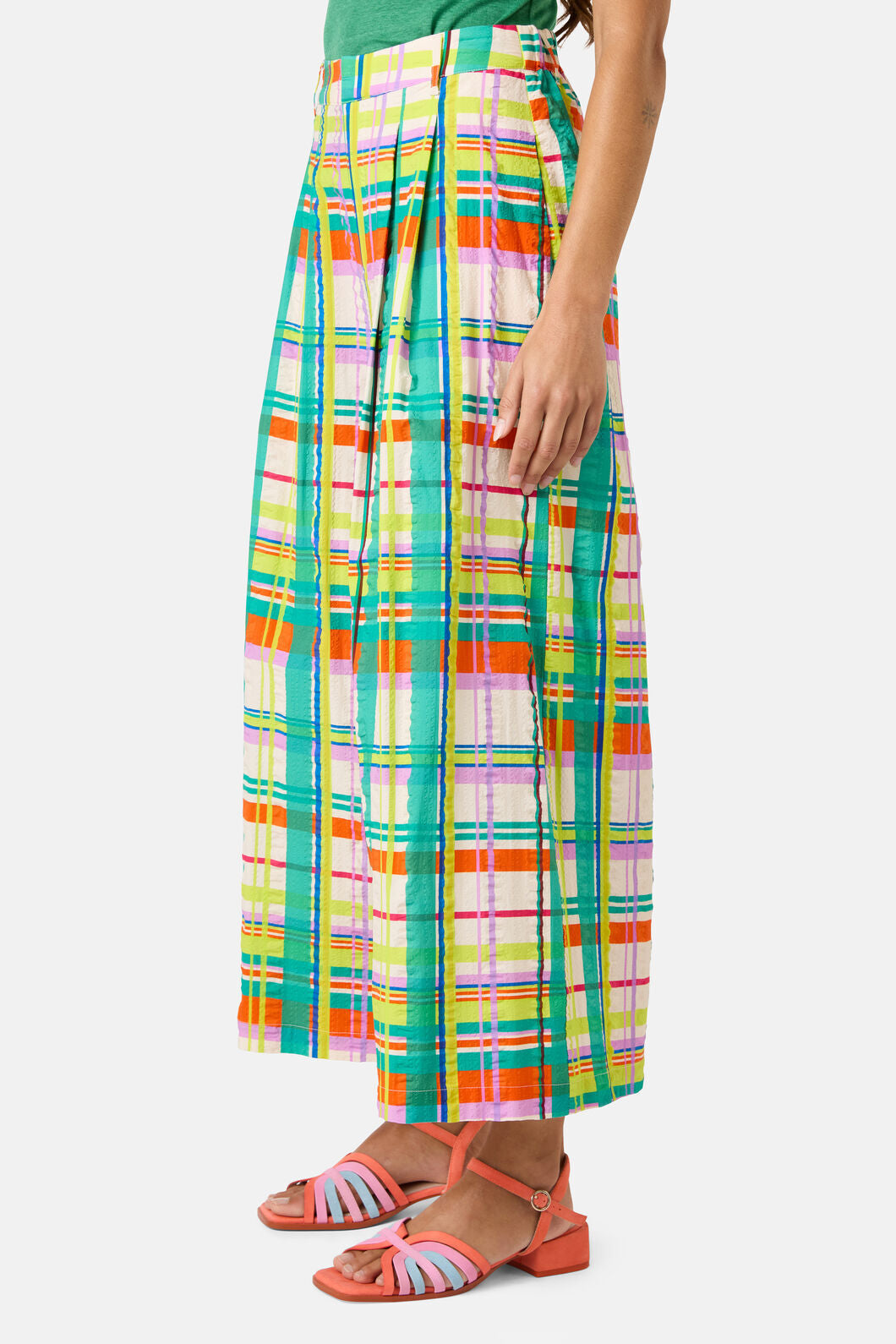 Gorman NZ - Geo Pop Check Skort - print