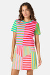 Gorman NZ - Stripe Lover Crop Tee - print