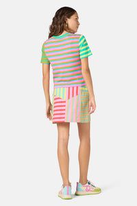 Gorman NZ - Stripe Lover Crop Tee - print