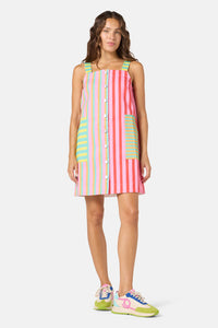 Gorman NZ - Stripe Lover Pinafore Dress - print
