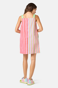 Gorman NZ - Stripe Lover Pinafore Dress - print