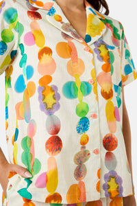 Gorman NZ - Rainbow Drops Pj Shorts Set - print