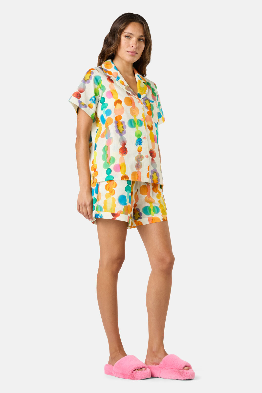 Gorman NZ - Rainbow Drops Pj Shorts Set - print