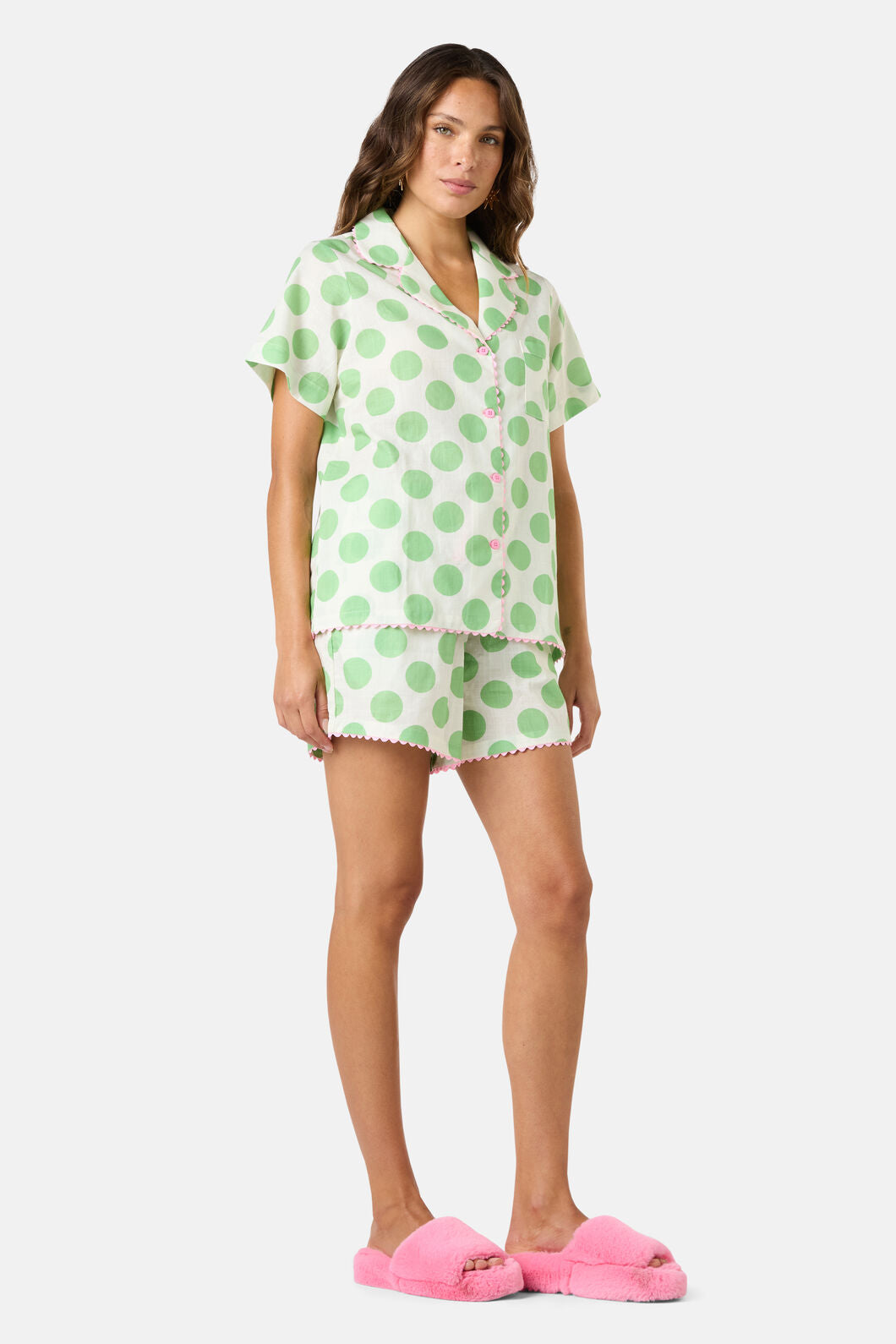 Gorman NZ - Dot Dot Snooze Pj Shorts Set - print