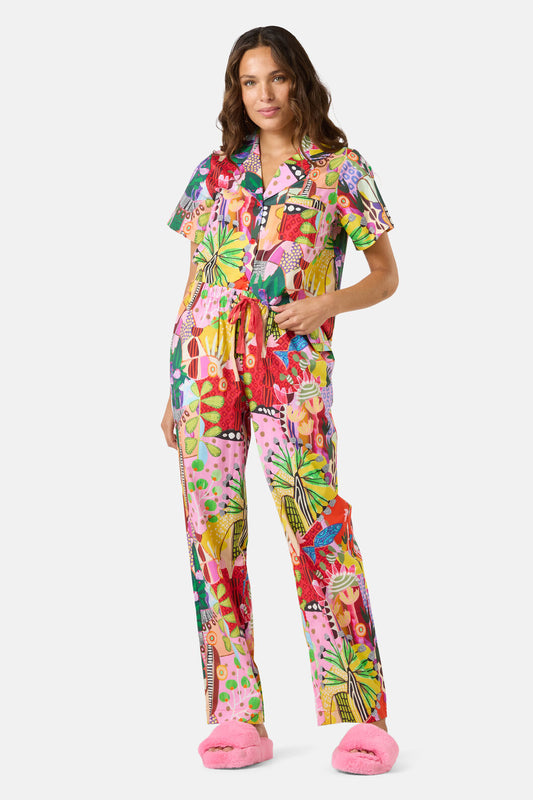 Gorman NZ - Lola's House PJ Pants Set - print