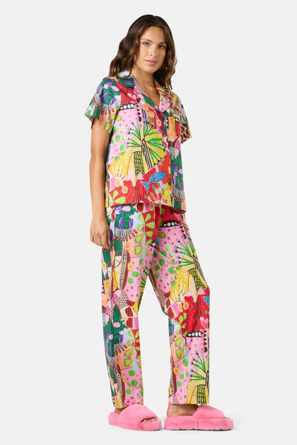 Gorman NZ - Lola's House PJ Pants Set - print