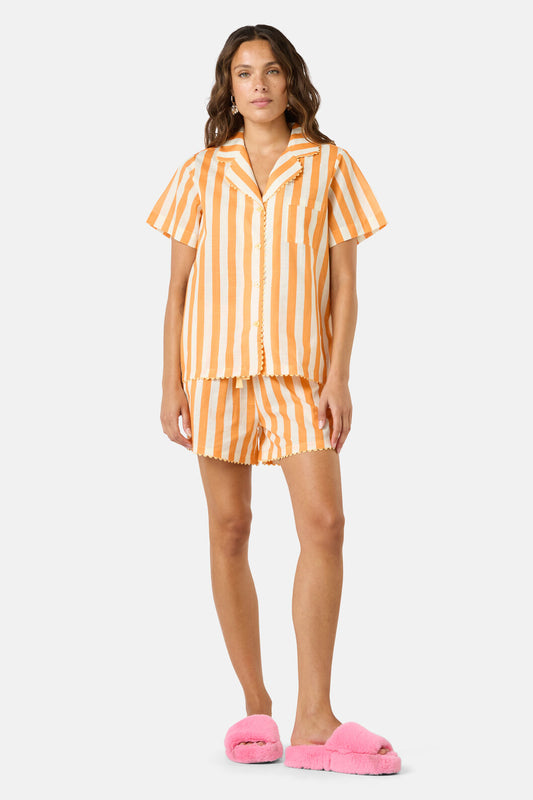 Gorman NZ - Zesty Dreams Pj Shorts Set - stripe