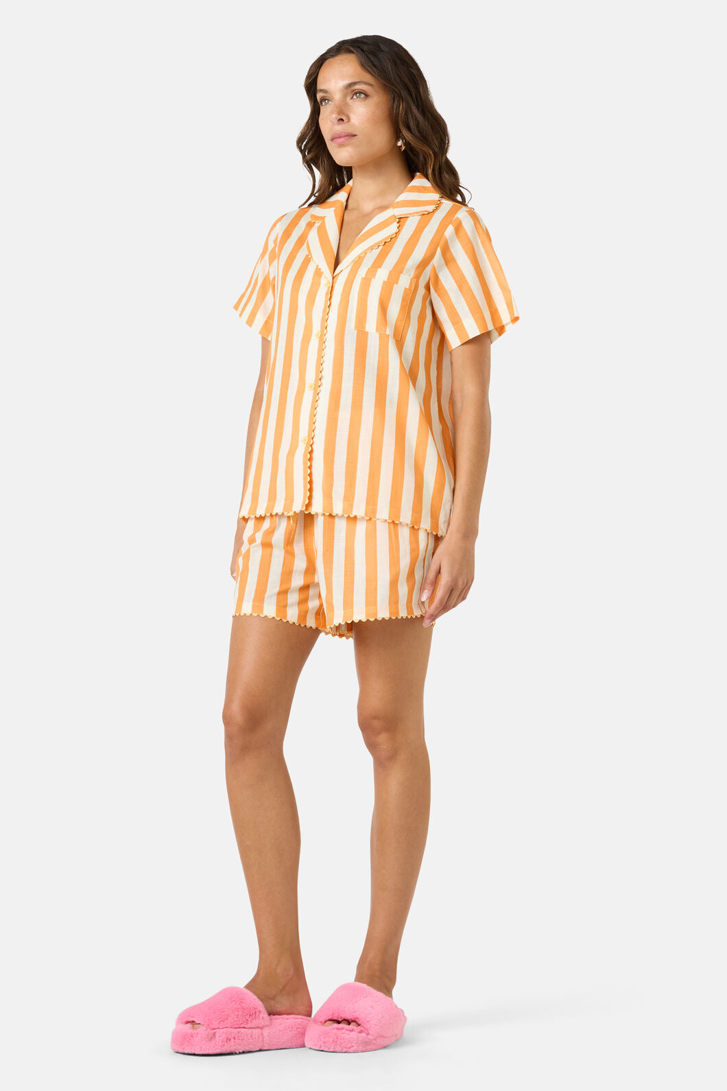 Gorman NZ - Zesty Dreams Pj Shorts Set - stripe