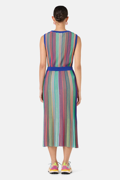 Gorman NZ - Seeing Stripes Knit Skirt - multi