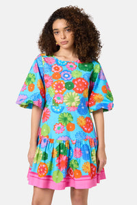 Gorman NZ - Pressed Flower Short Dress - print