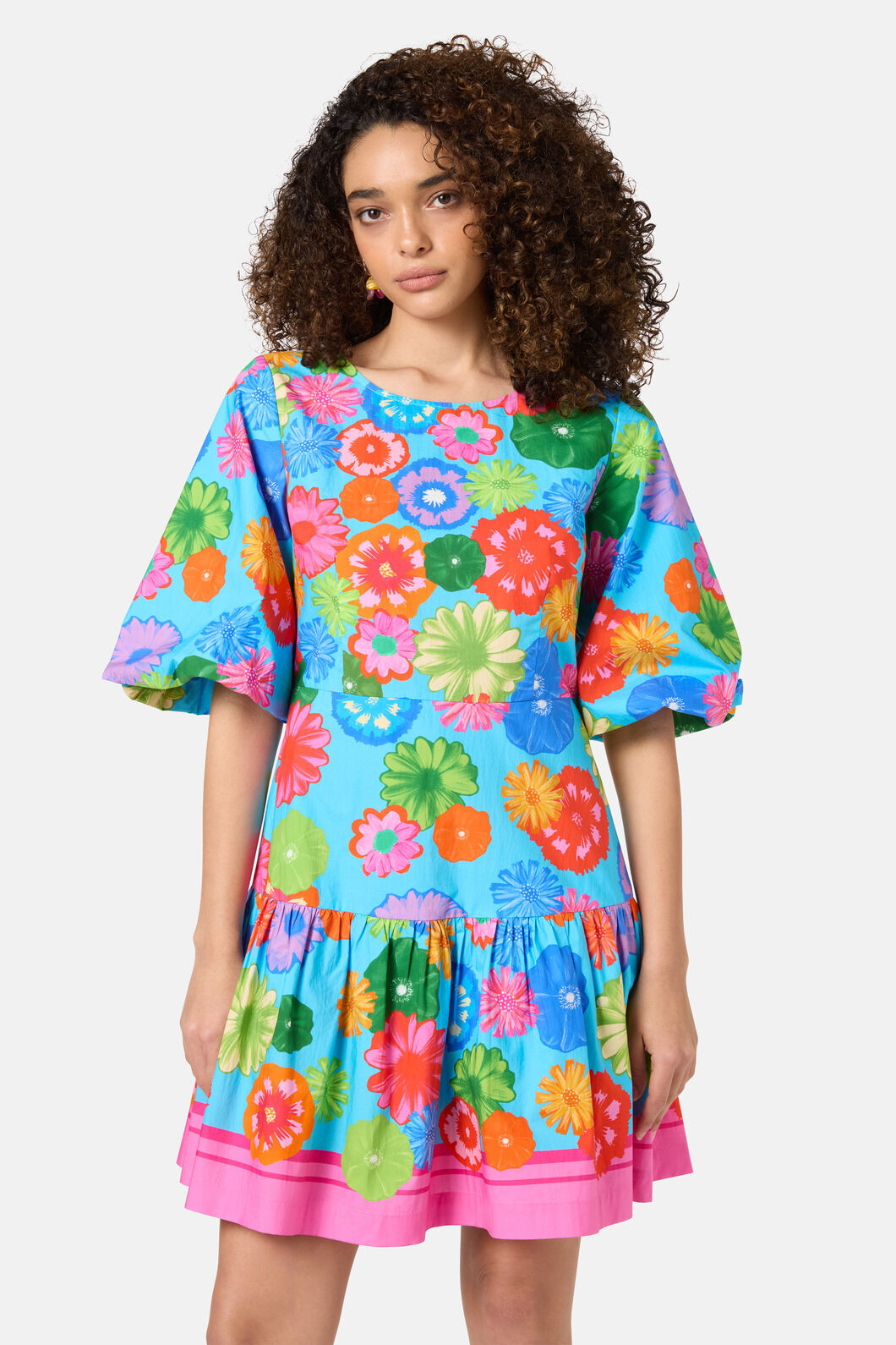 Gorman NZ - Pressed Flower Short Dress - print