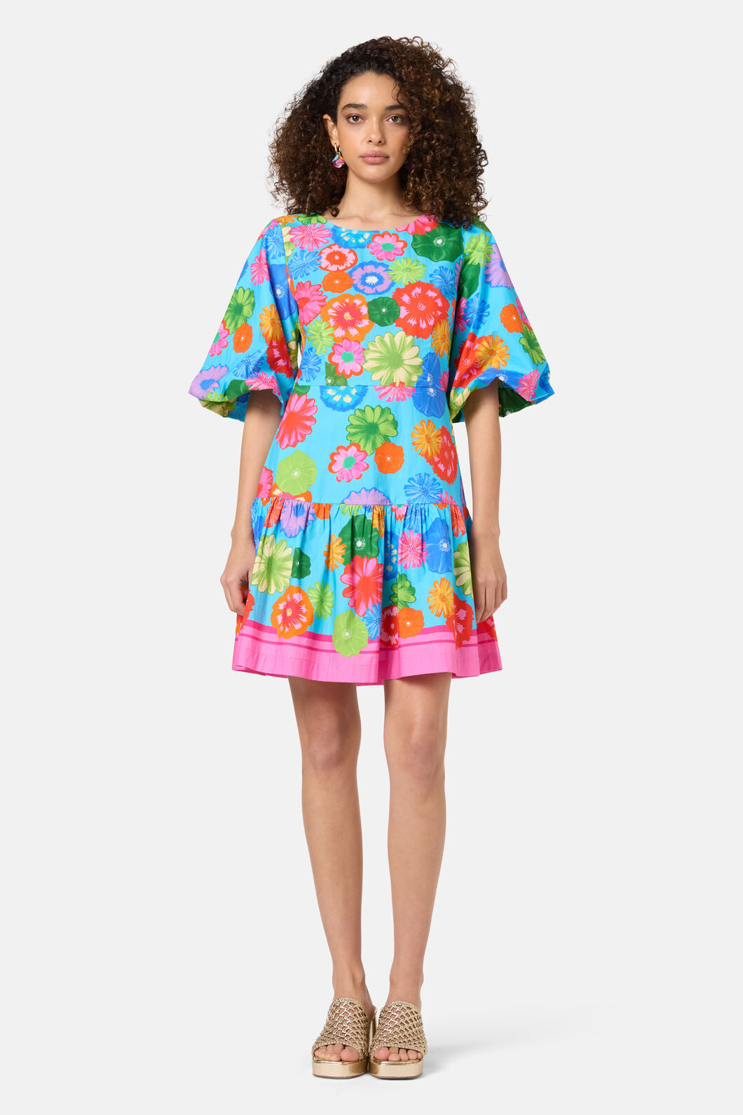 Gorman NZ - Pressed Flower Short Dress - print