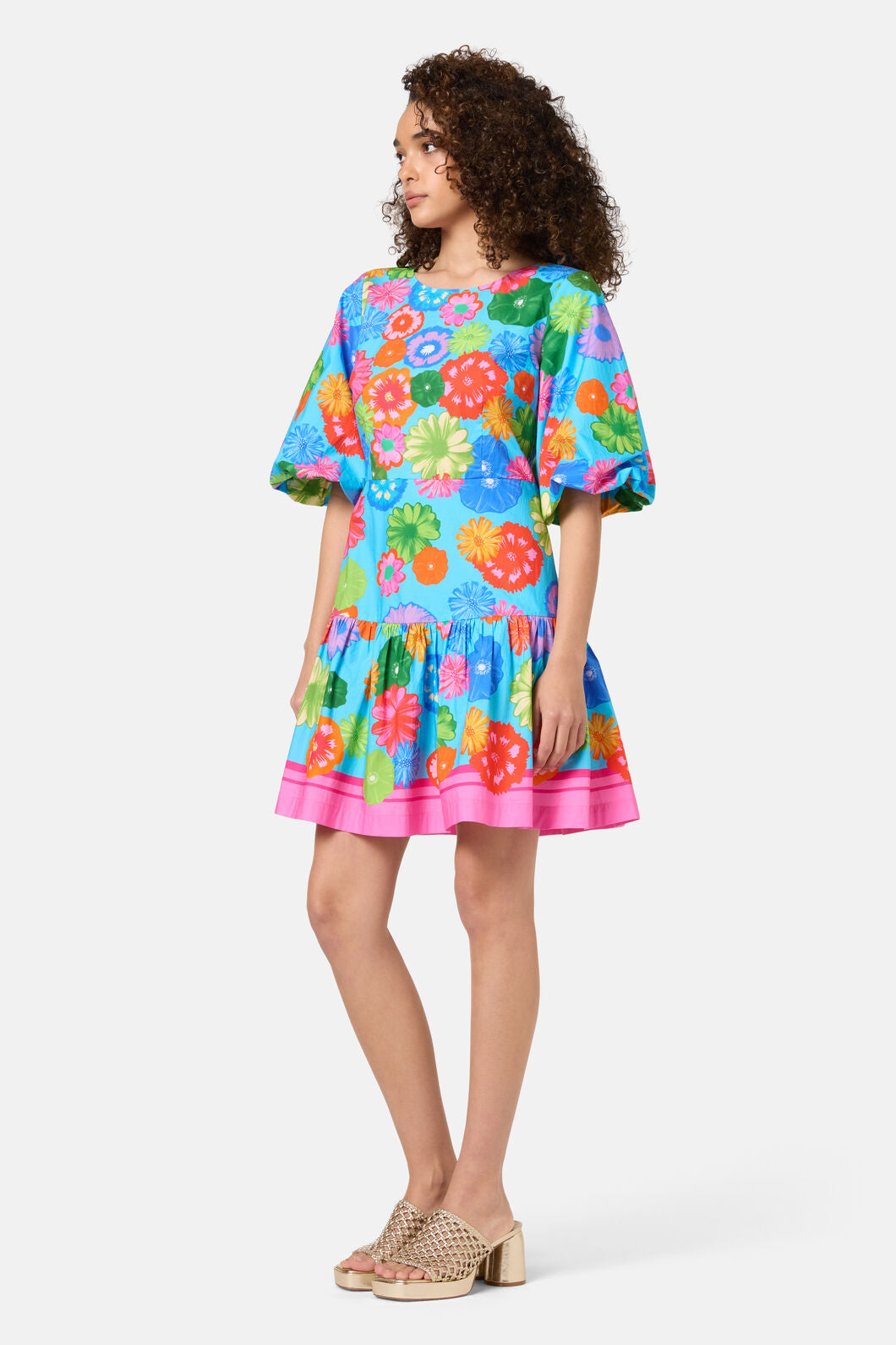 Gorman NZ - Pressed Flower Short Dress - print
