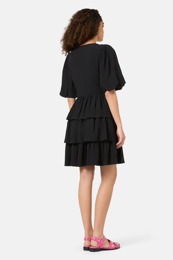 Gorman NZ - Party People Ruffle Dress - black