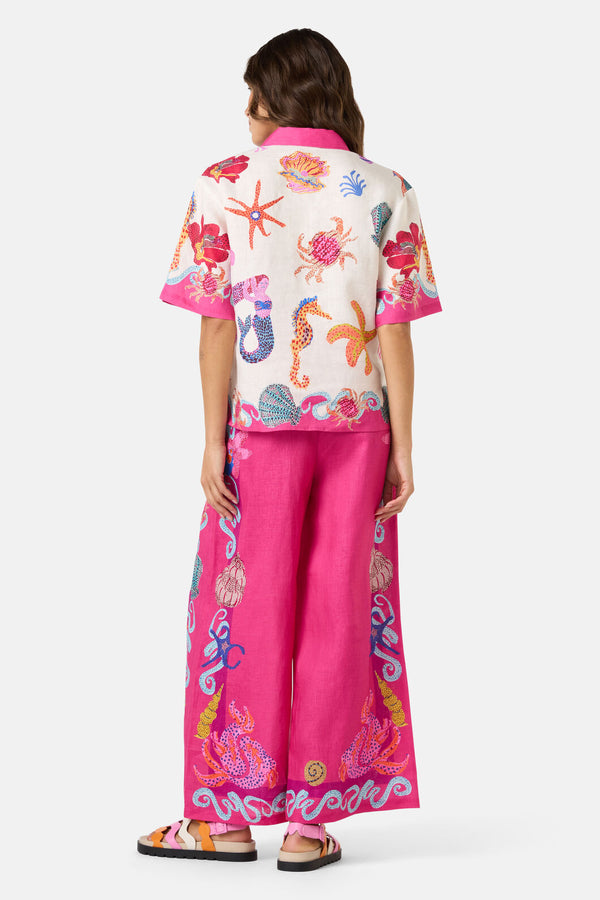 Gorman NZ - Mermaid Resort Print Shirt - print