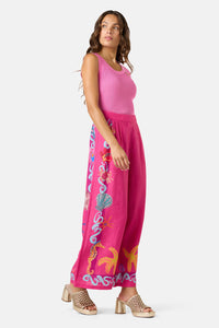 Gorman NZ - Mermaid Resort Print Pant - print