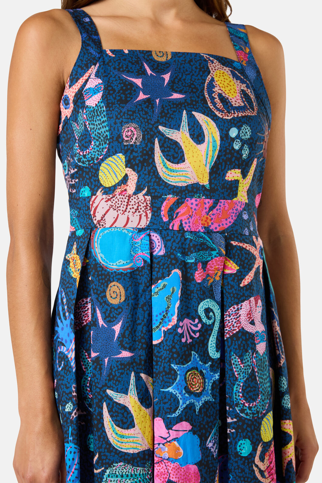 Gorman NZ - Mermaid Print Apron Dress - print