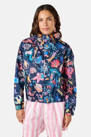 Gorman NZ - Mermaid Print Raincoat - print
