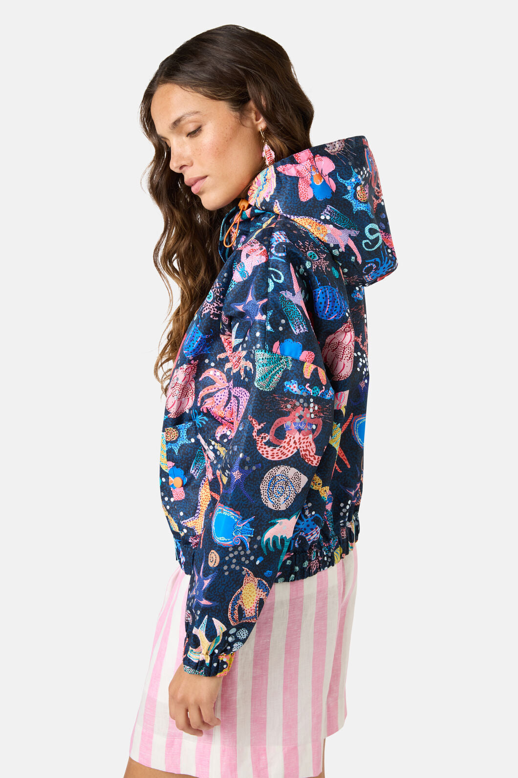 Gorman NZ - Mermaid Print Raincoat - print