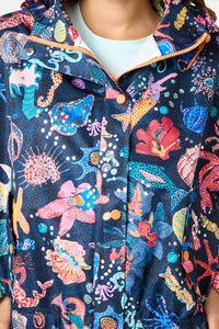 Gorman NZ - Mermaid Print Raincoat - print