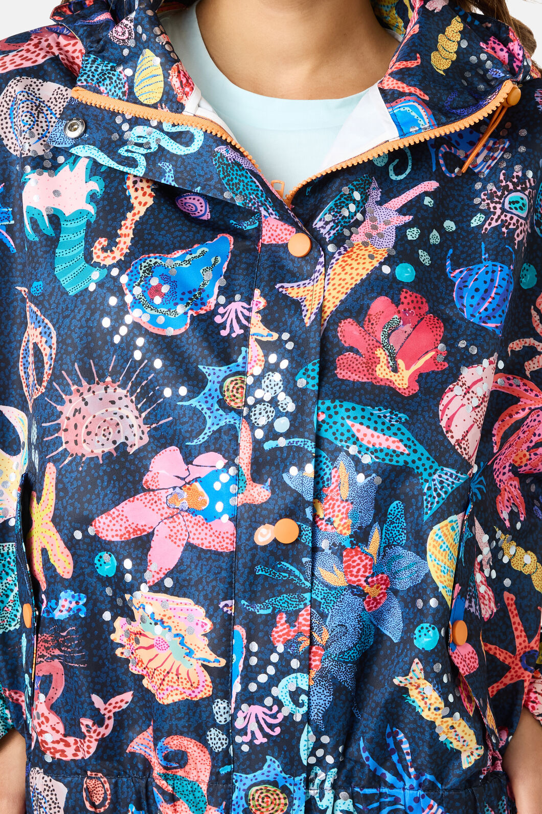 Gorman NZ - Mermaid Print Raincoat - print