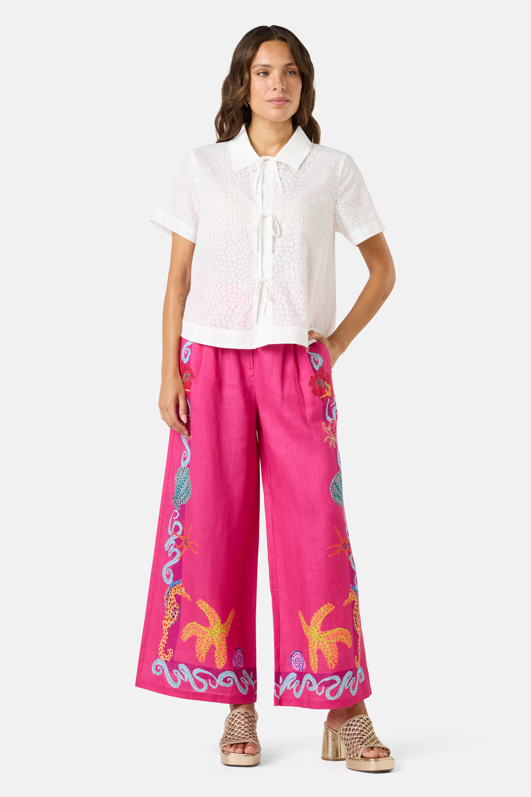 Gorman NZ - Sea Bubbles Shirt - white