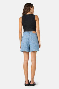 Gorman NZ - Sea Bubbles Denim Short - print