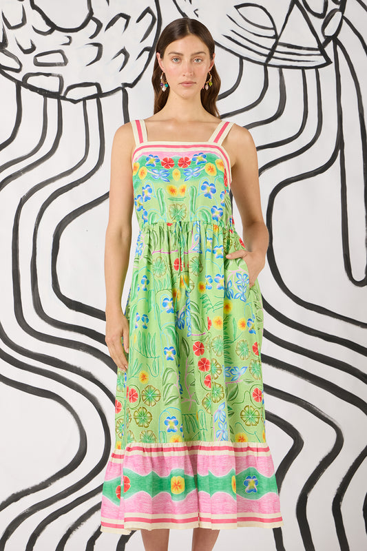 Botanica Linen Long Dress