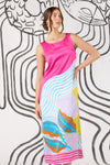 Gorman NZ - Past Lover Print Slip Dress - print