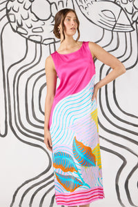 Gorman NZ - Past Lover Print Slip Dress - print