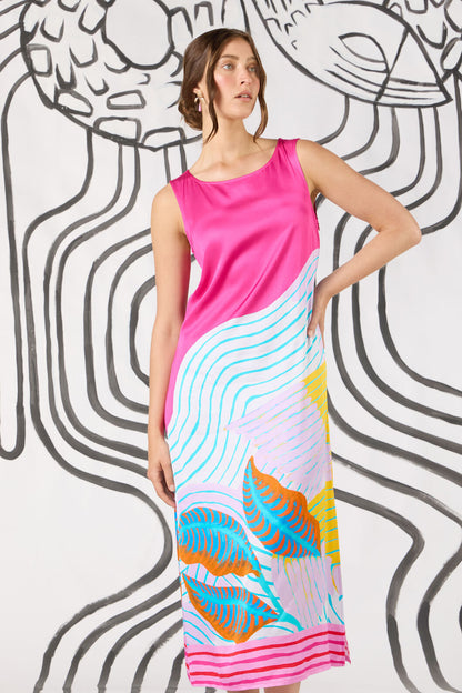 Gorman NZ - Past Lover Print Slip Dress - print