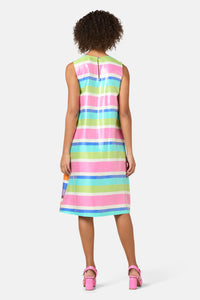 Gorman NZ - Holiday Stripe Sequin Dress - print