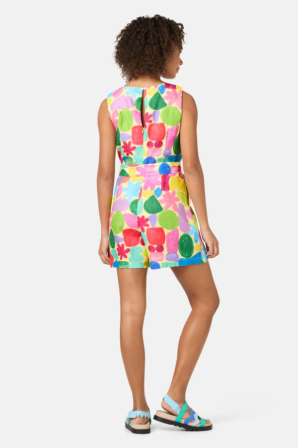 Gorman NZ - Stamp Your Feet Print Playsuit - print