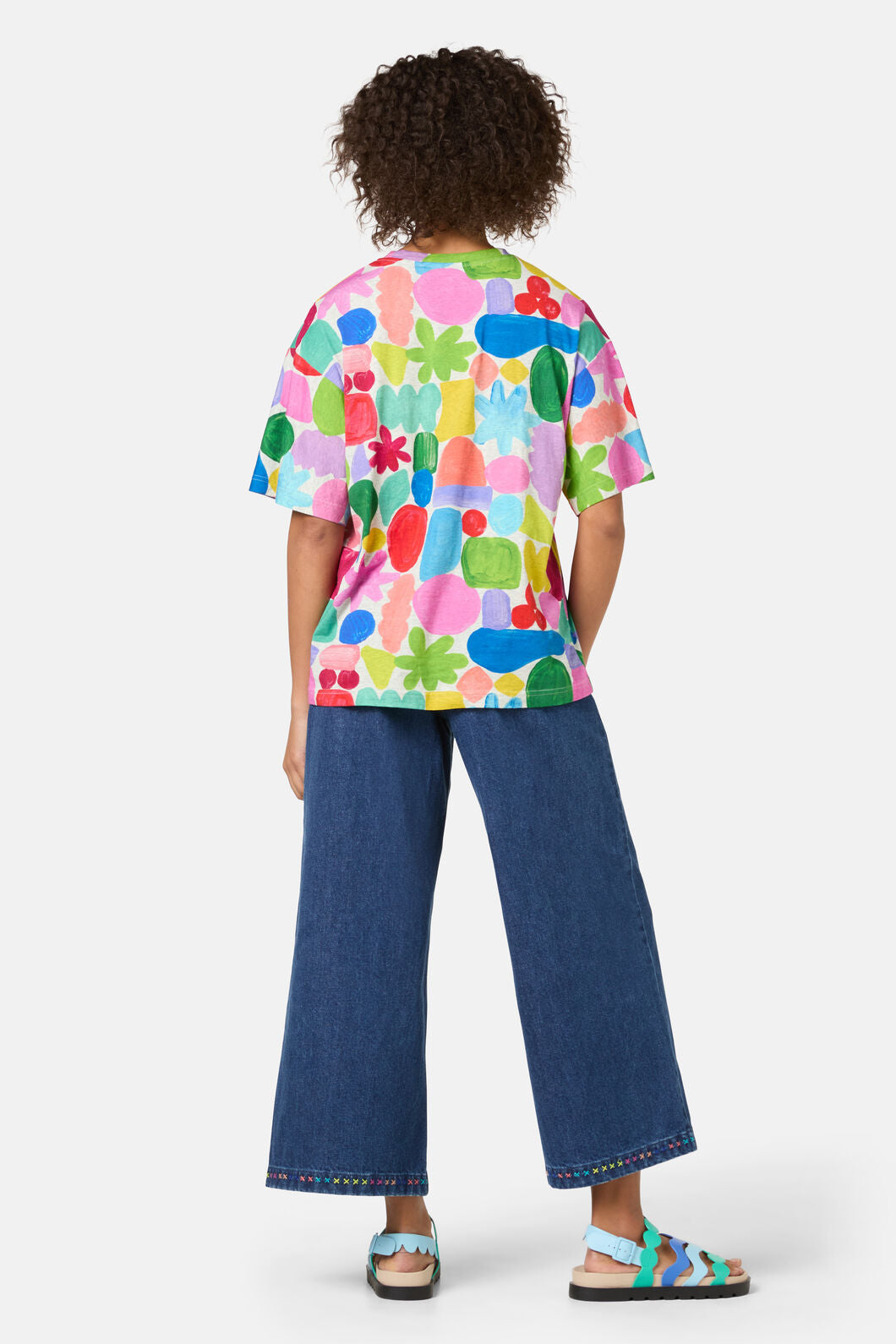 Gorman NZ - Stamp Your Feet Print OS Tee - print