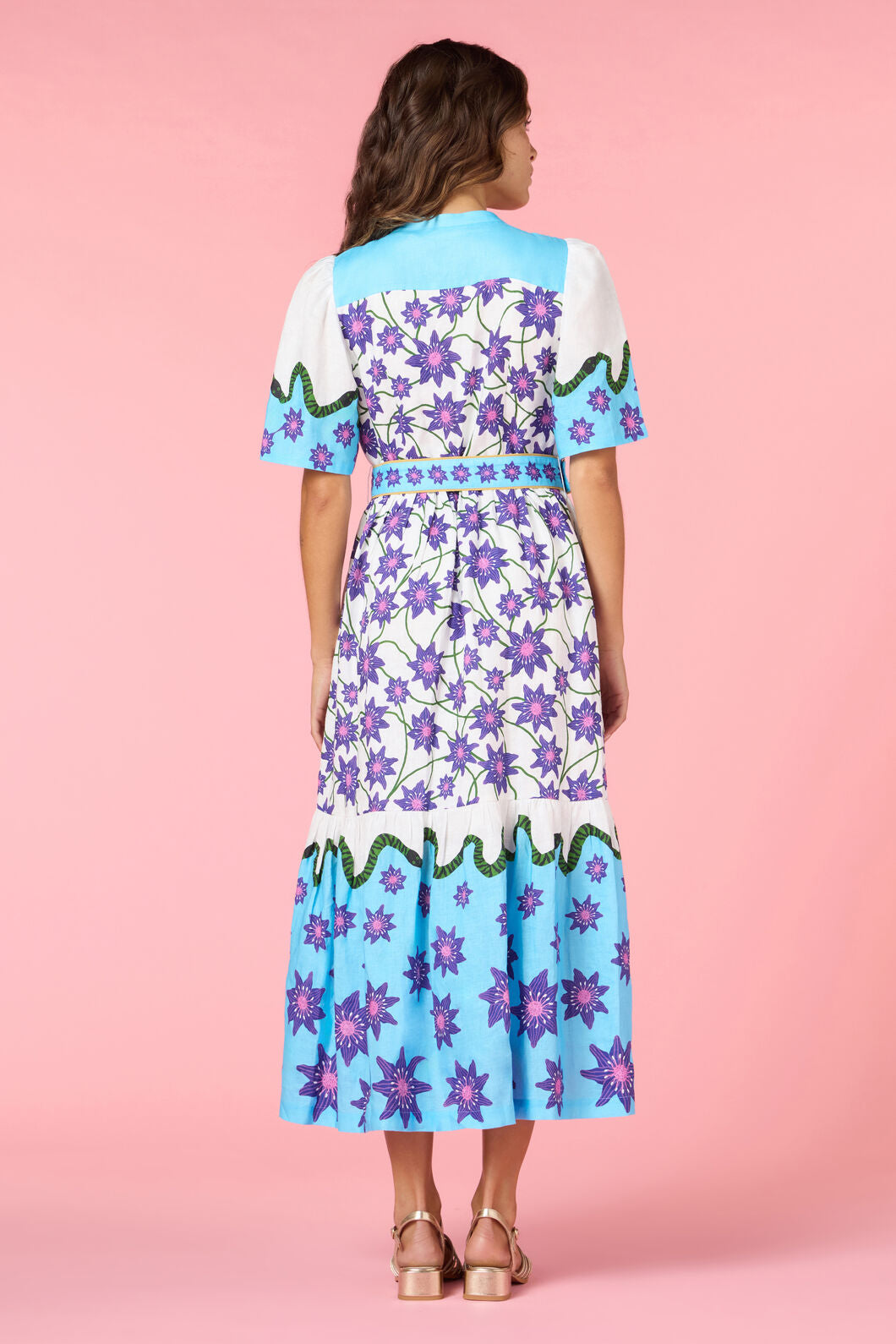 Gorman NZ - Serpent's Bloom Long Dress - print