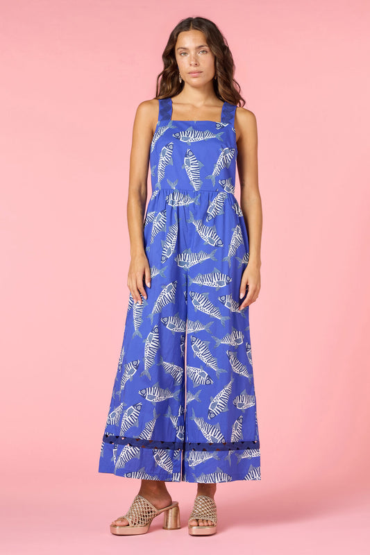 Gorman NZ - Fishy Fishy Print Pantsuit - print