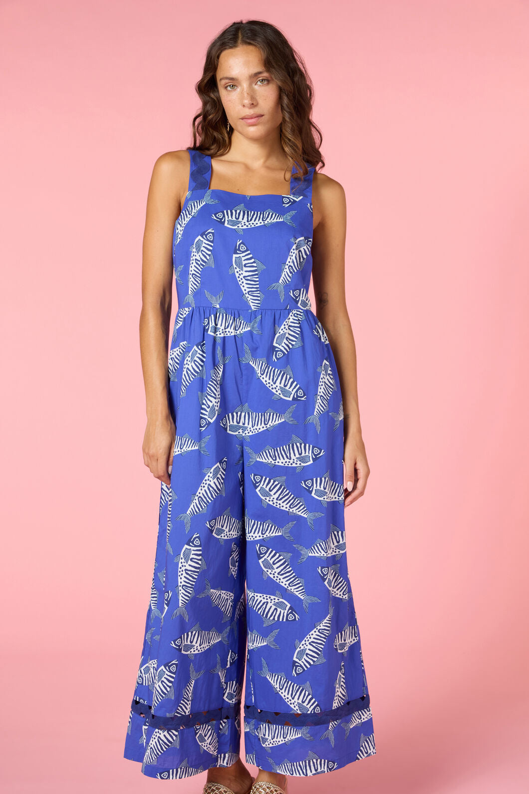 Gorman NZ - Fishy Fishy Print Pantsuit - print