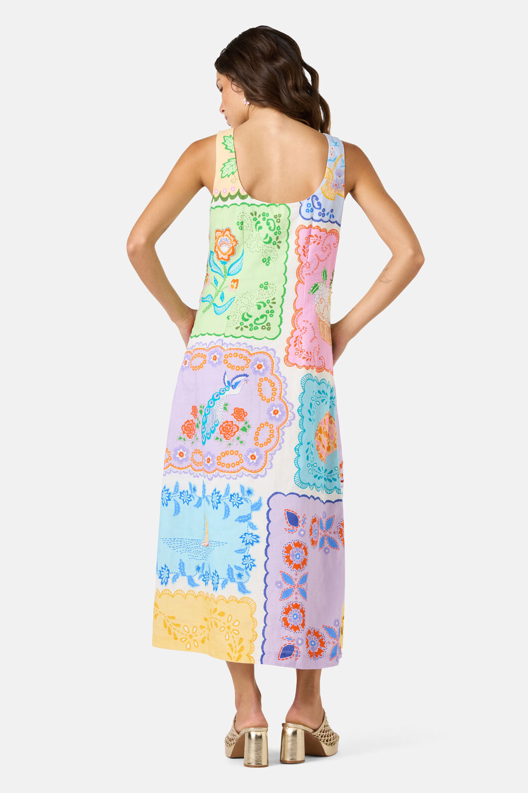 Gorman NZ - Short Stitch Shift Dress - print