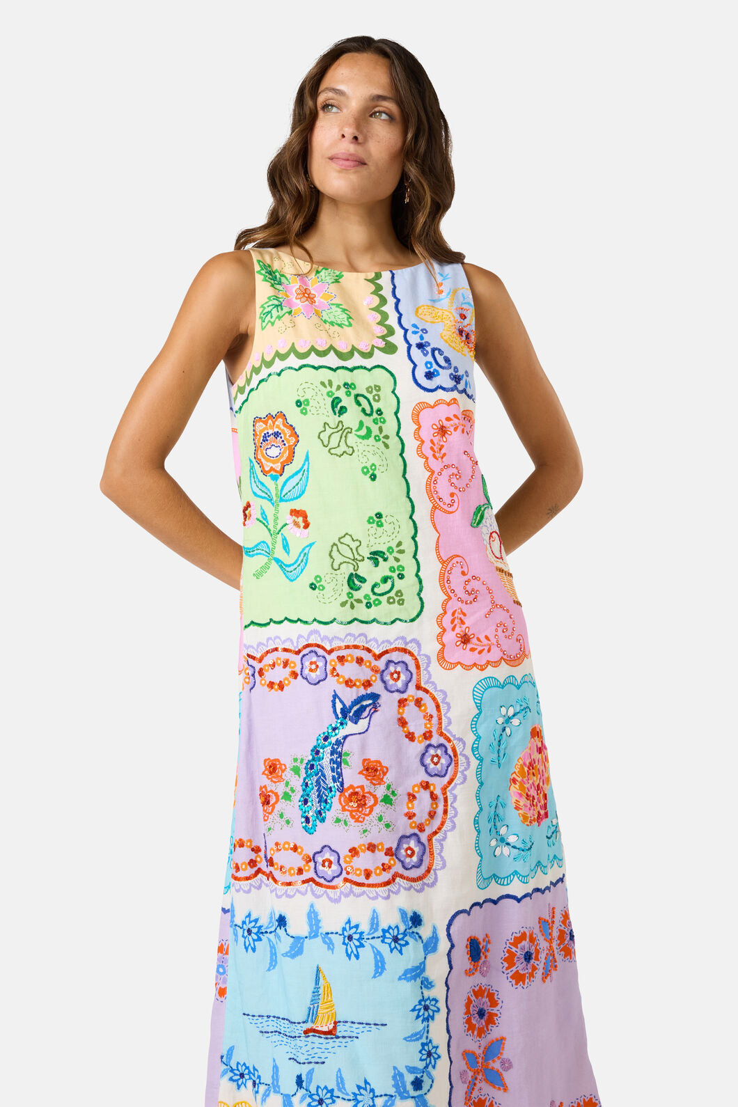 Gorman NZ - Short Stitch Shift Dress - print