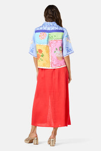 Gorman NZ - Short Stitch Patch Shirt - print