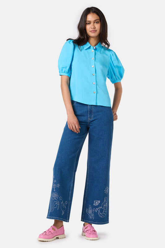 blue